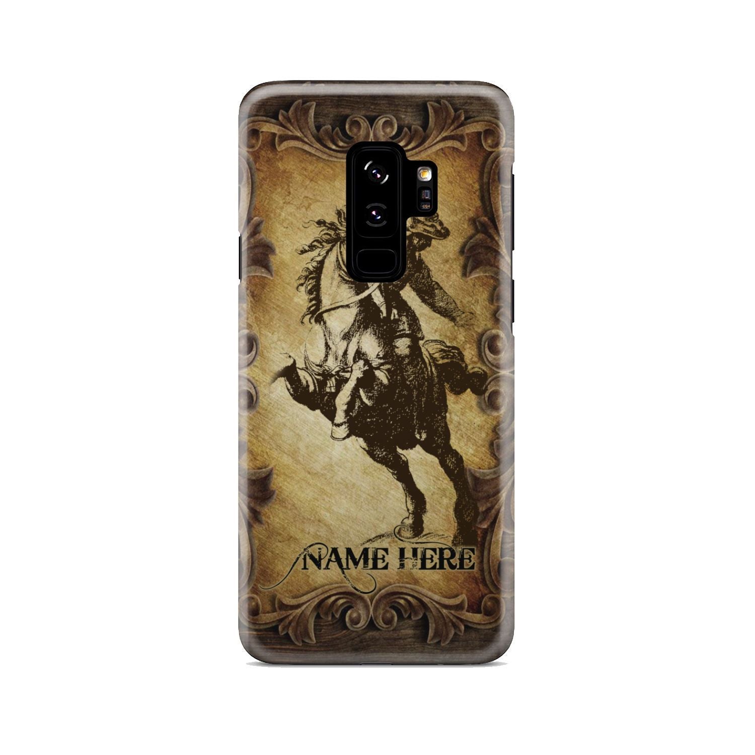 Horse Riding Custom Phone Case Samsung Galaxy S9 Plus