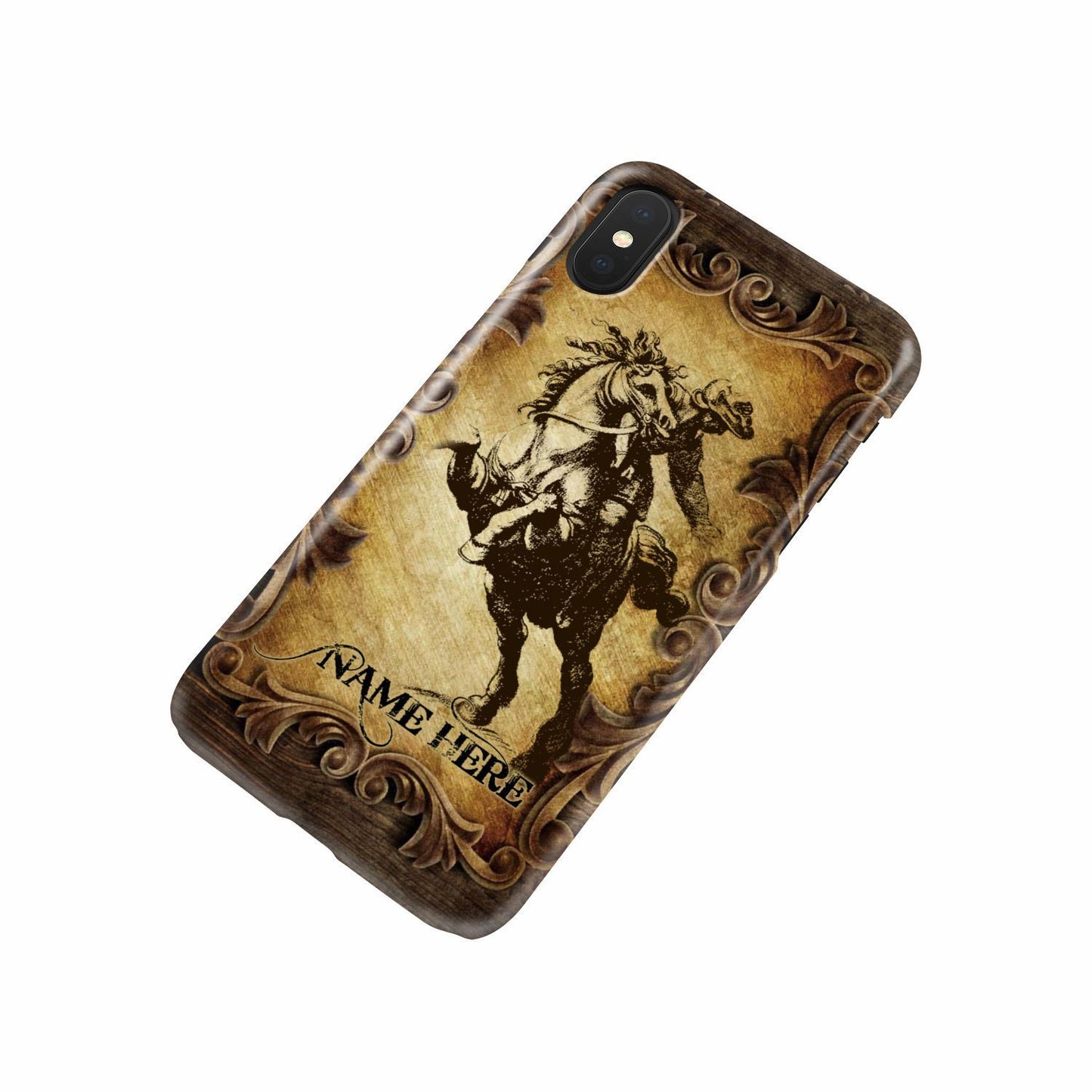 Horse Riding Custom Phone Case
