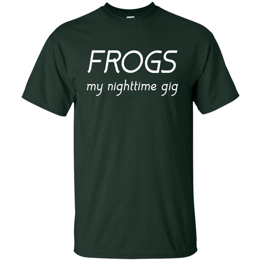 Frogs My Nighttime Gig T-shirt Forest Green