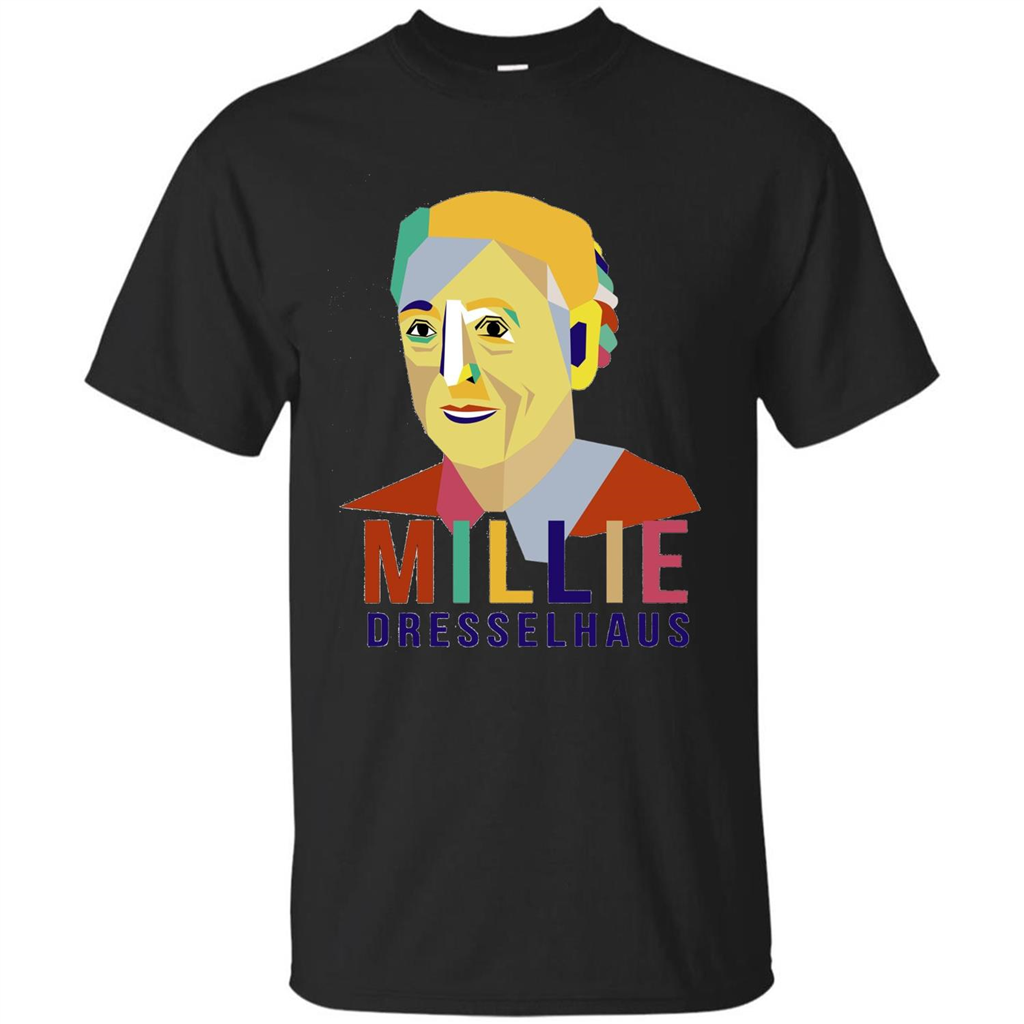 Mildred Dresselhaus - The Queen Of Carbon Science T-shirt Black