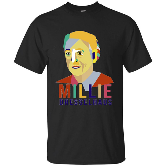 Mildred Dresselhaus - The Queen Of Carbon Science T-shirt Black