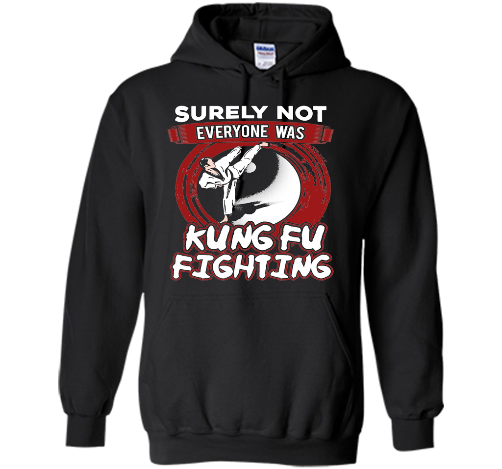 Surely Not Everyone Was Kung Fu Fighting T-shirt Royal