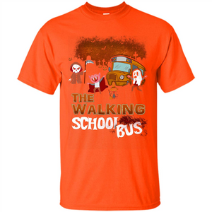 Halloween T-shirt The Walking School Bus T-shirt