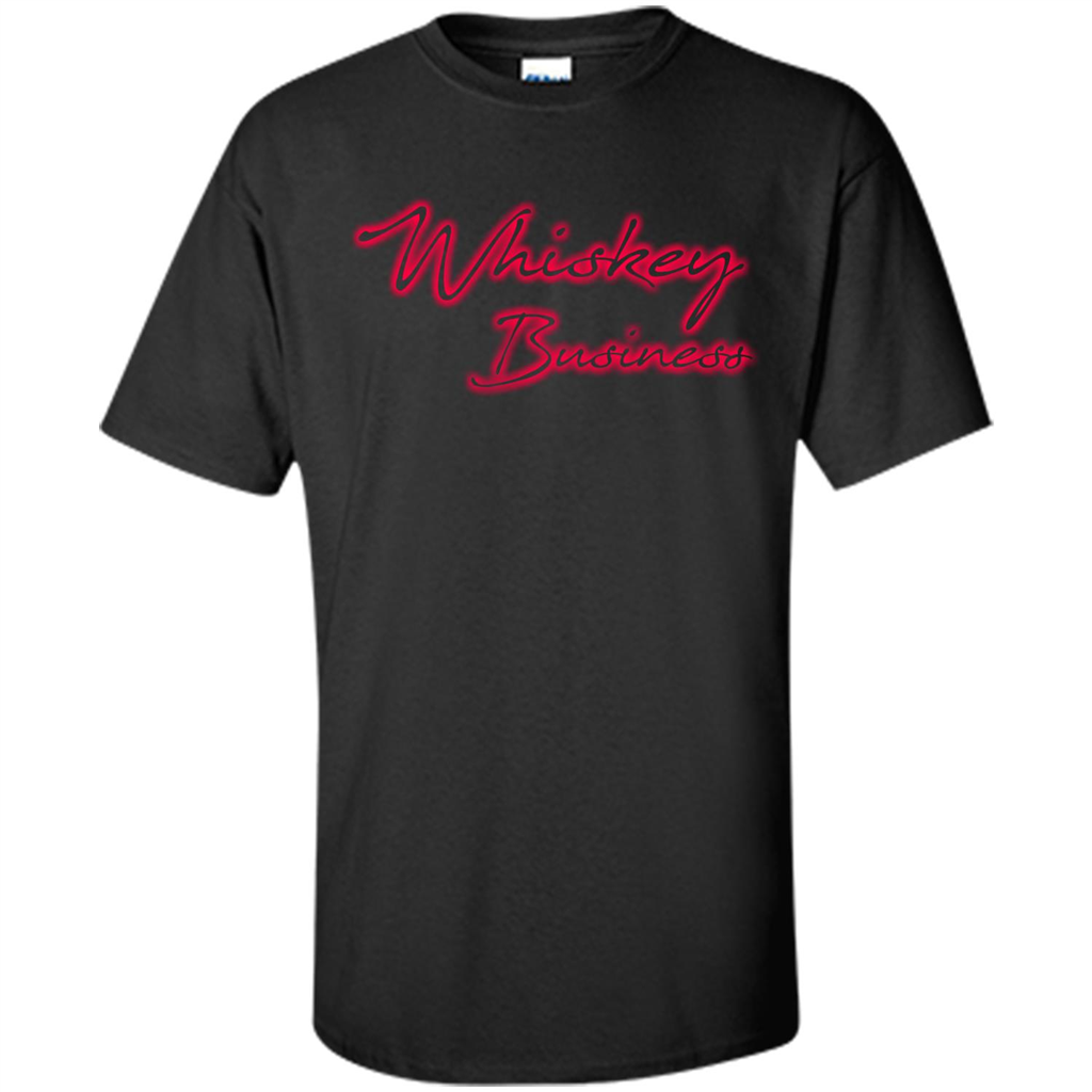 Whiskey Lover T-shirt Whiskey Business Black