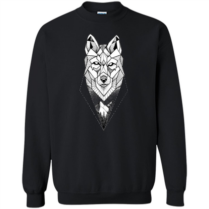 Wolf Moon Mountain Dreamcatcher Bohemian Spirit T-shirt Black