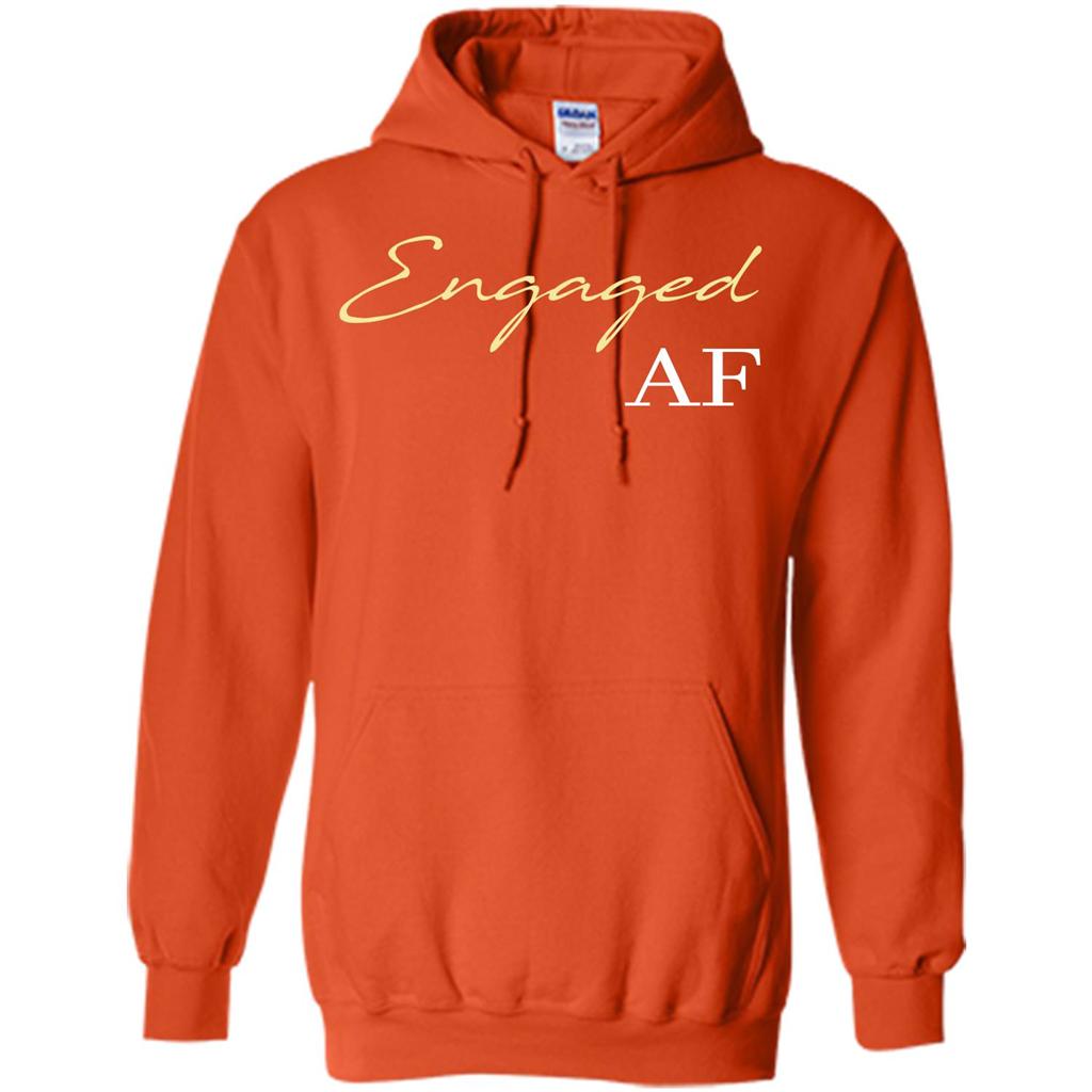 Engaged AF T-shirt Orange