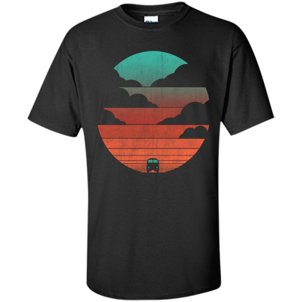 Driving Into The Sunset T-shirt Black