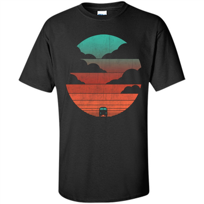 Driving Into The Sunset T-shirt Black