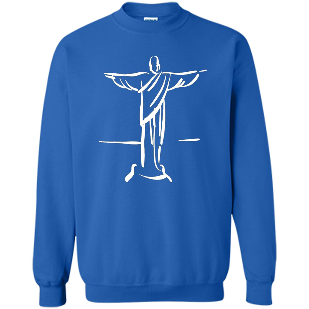 Brazil Christ The Redeemer - Cristo Redentor Brasil T-shirt Royal
