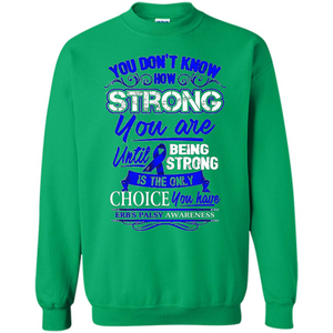 Erb's Palsy Awareness T-shirt - Being Strong Is The Only Choice