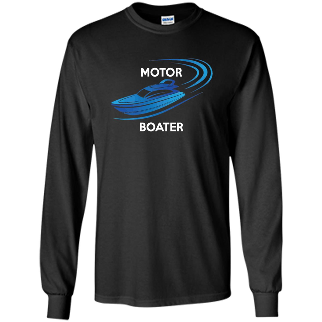 Motor Boater T-shirt Black