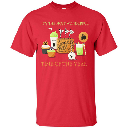 Halloween T-shirt It's The most Wonderful Time Of The Year Red