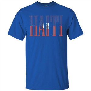 Haiti T Shirt Flag Of Haiti