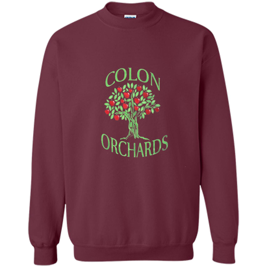 Colon Orchards T-shirt Maroon