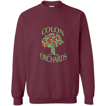Colon Orchards T-shirt Maroon