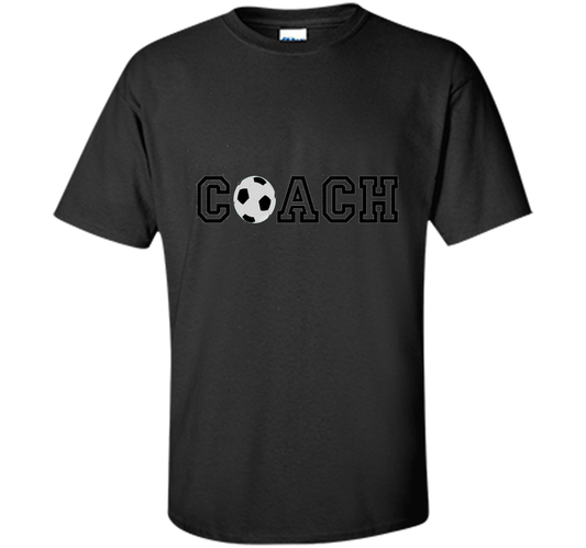 Soccer Coach T Shirt - Appreciation Gift for Coaches t-shirt Black