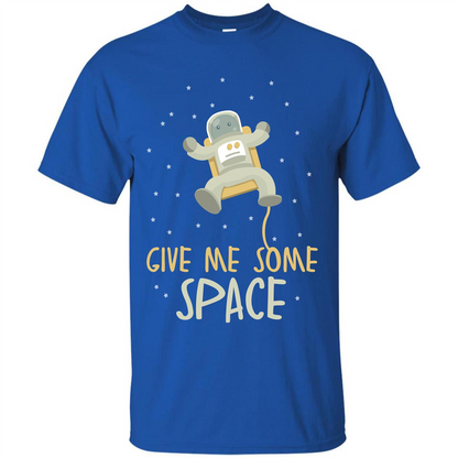 Astronaut T-shirt Give Me Some Space T-shirt Royal