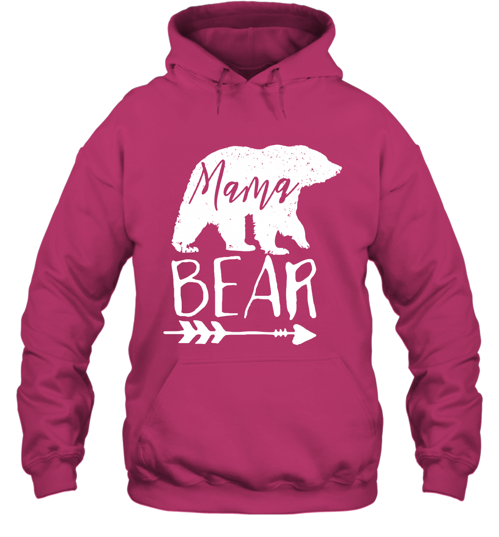 Mama Bear Shirt Hoodie Hoodie Heliconia