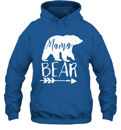Mama Bear Shirt Hoodie Hoodie Royal