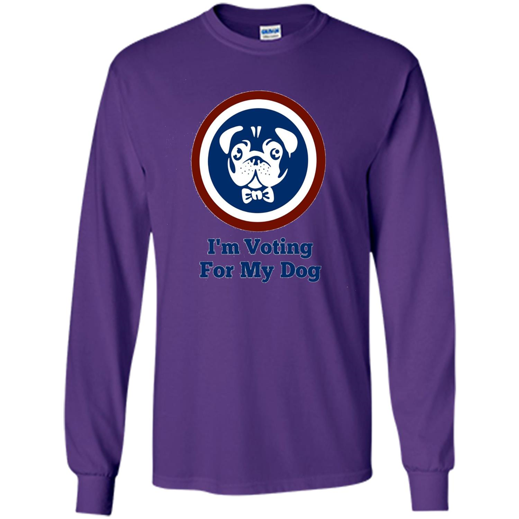 I'm Voting For My Dog T-shirt