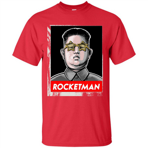 Trump Rocket Man Kim Jong Un North Korea T-shirt