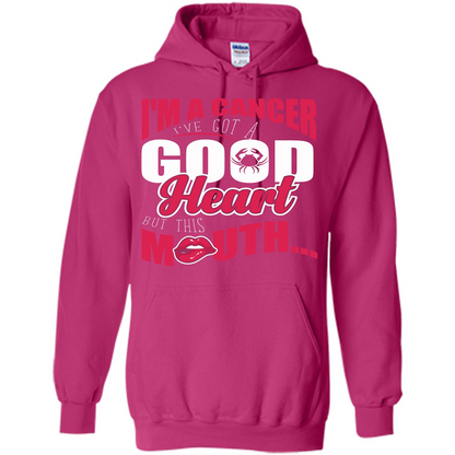 Cancer T-shirt Im A Cancer Ive Got A Good Heart T-shirt