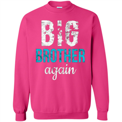 Big Brother Again Distressed T-shirt Heliconia
