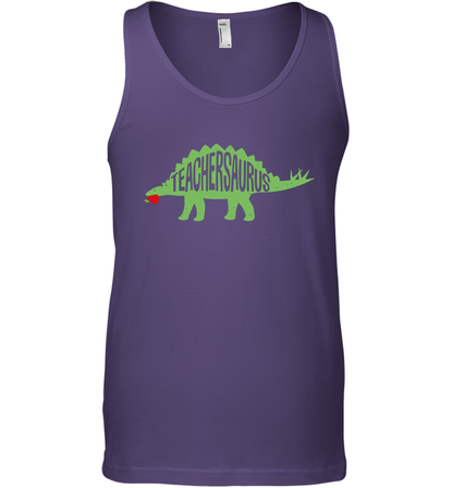 Teachersaurus Teacher Saurus Shirt Tank Top Tank Top Purple