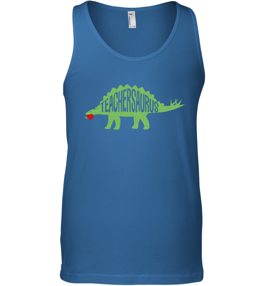 Teachersaurus Teacher Saurus Shirt Tank Top Tank Top Royal