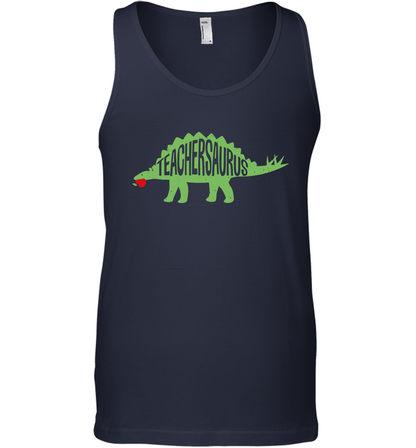 Teachersaurus Teacher Saurus Shirt Tank Top Tank Top Navy
