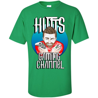 Gamer T-shirt Hutts Gaming Alternate Irish Green