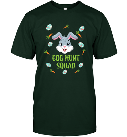 Egg Hunt Squad Happy Easter Day Shirt T-Shirt Forest Green
