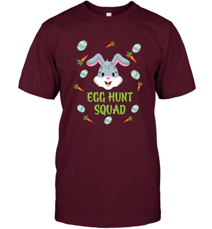 Egg Hunt Squad Happy Easter Day Shirt T-Shirt Maroon