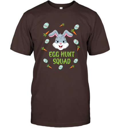 Egg Hunt Squad Happy Easter Day Shirt T-Shirt Dark Chocolate