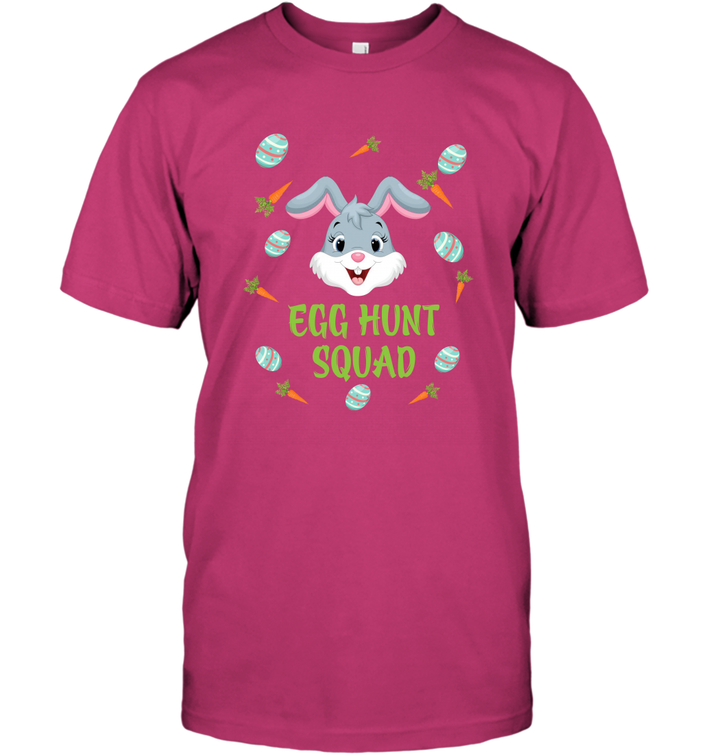 Egg Hunt Squad Happy Easter Day Shirt T-Shirt Heliconia