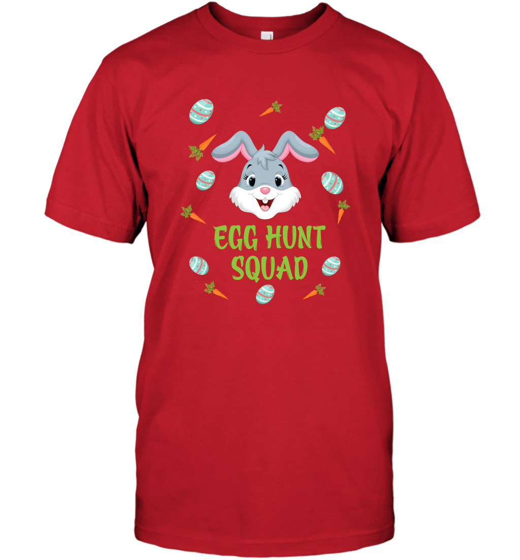 Egg Hunt Squad Happy Easter Day Shirt T-Shirt Red