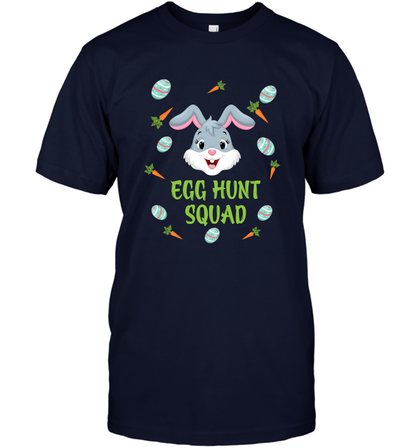 Egg Hunt Squad Happy Easter Day Shirt T-Shirt Navy