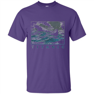 Titanic April 1912 T-Shirt Atlantic Ocean