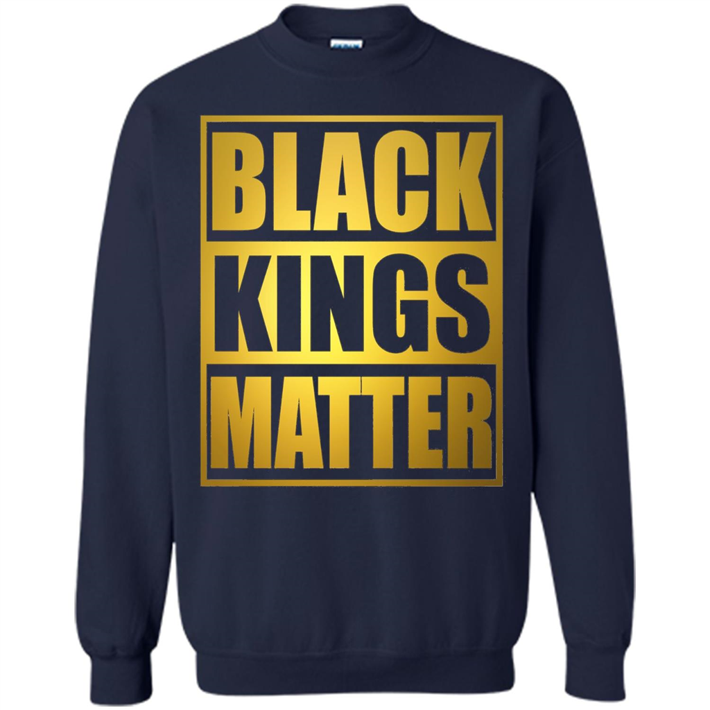Black Kings Matter T-shirt Navy