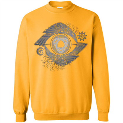 Odin's Eye T-shirt Gold