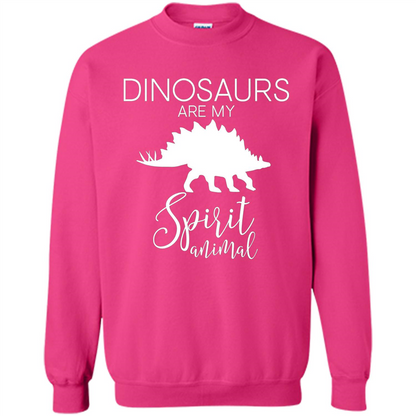 Dinosaur T-Shirt Dinosaurs Are My Spirit Animal Heliconia