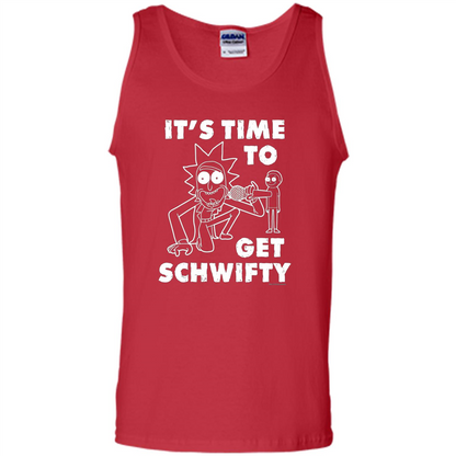 TV Series T-shirt It's Time To Get Schwifty T-shirt Red