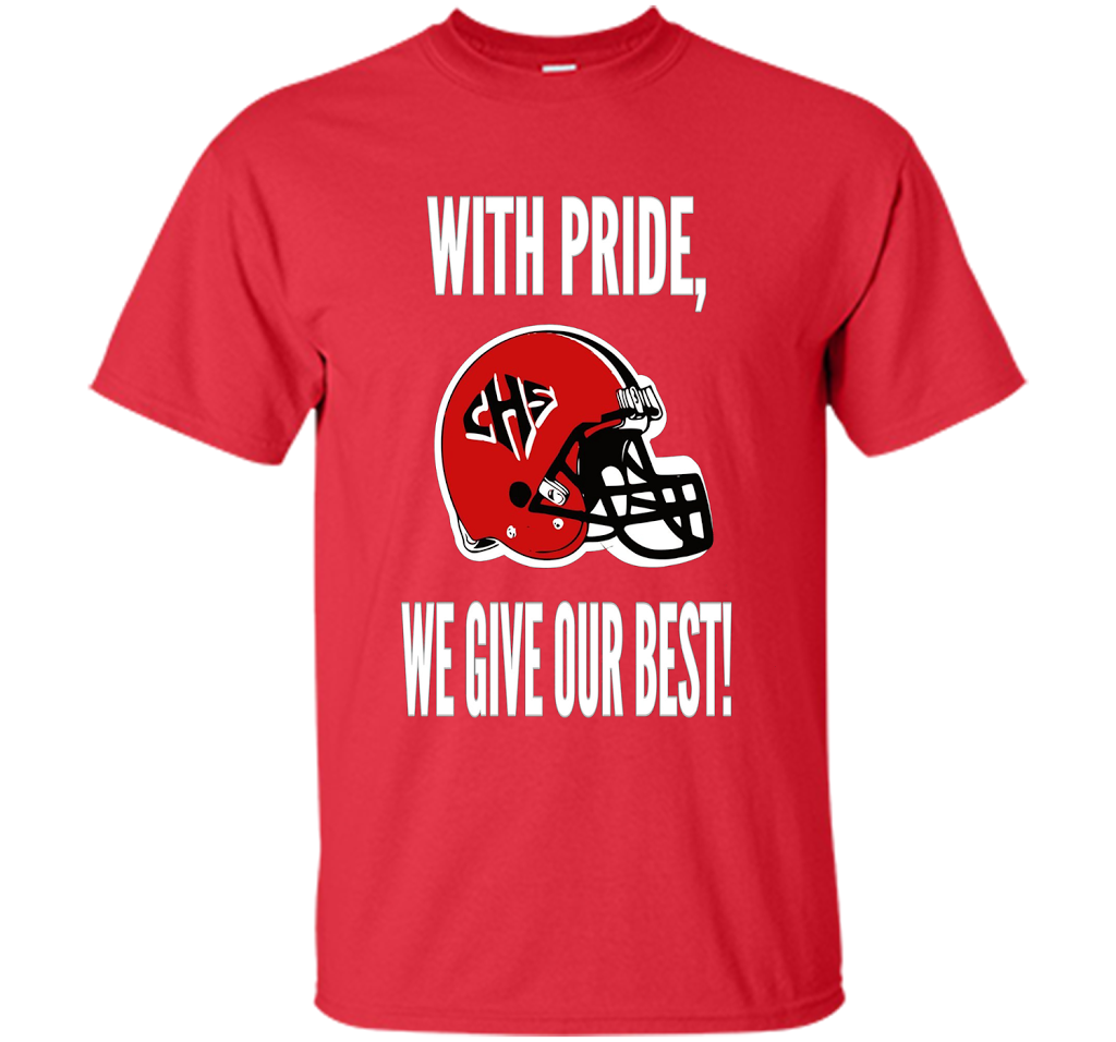 Syrupmaker, With Pride We Give Our Best! T-Shirt shirt Red