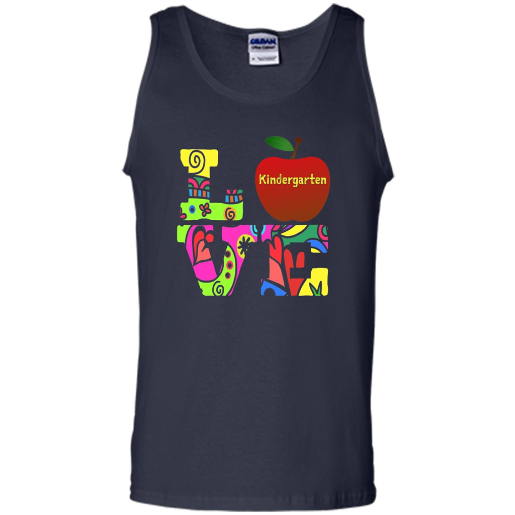 Kindergarten LOVE T-shirt School Day T-shirt Navy