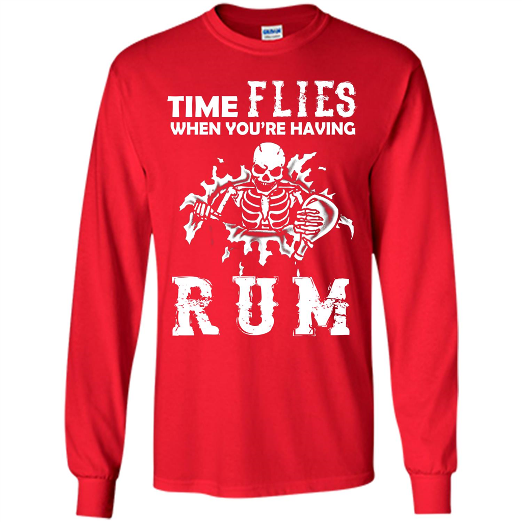 Rum T-shirt Time Flies When You're Having Rum