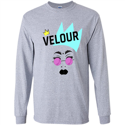 Haus of Velour - LGBT Drag Queen T-shirt Sport Grey