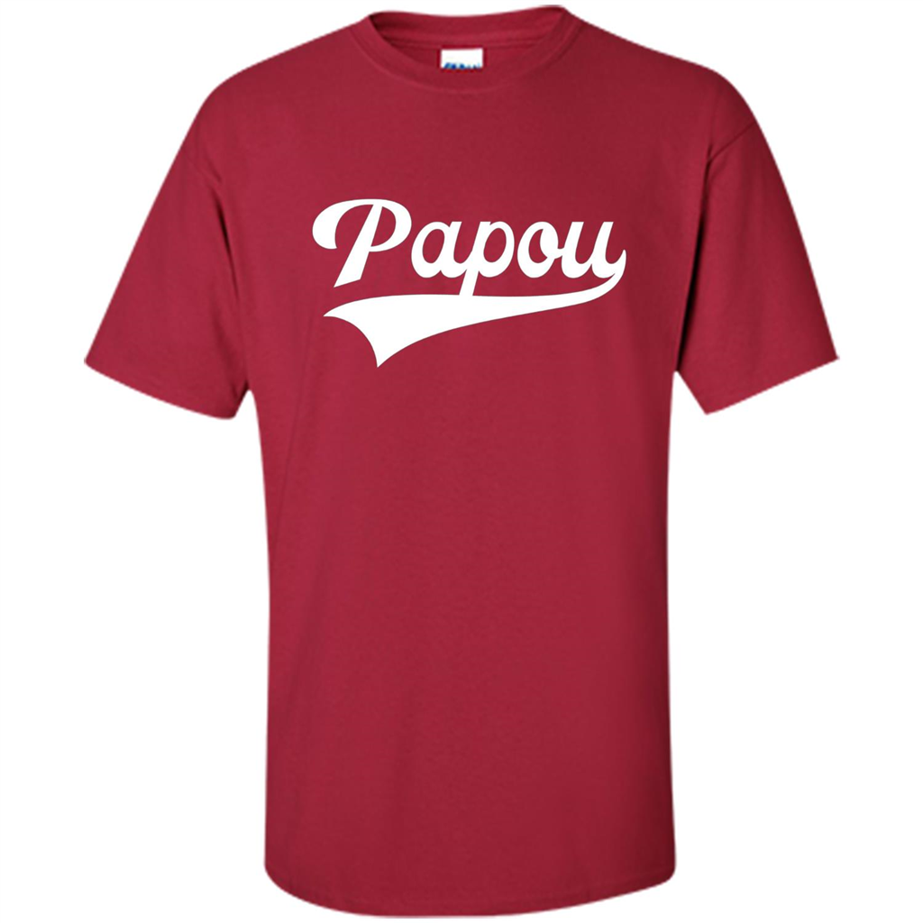 Fathers Day T-shirt Papou Cardinal