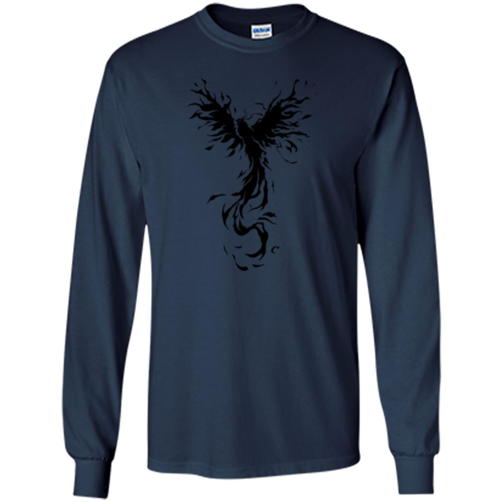 Black Phoenix T-shirt Navy
