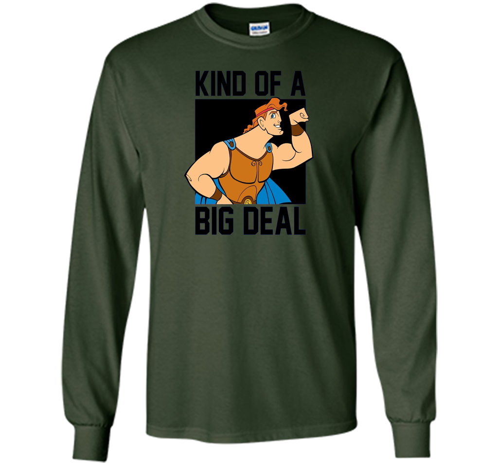 Cartoon T-shirt Kind Of A Big Deal Forest Green