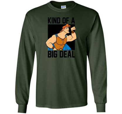 Cartoon T-shirt Kind Of A Big Deal Forest Green